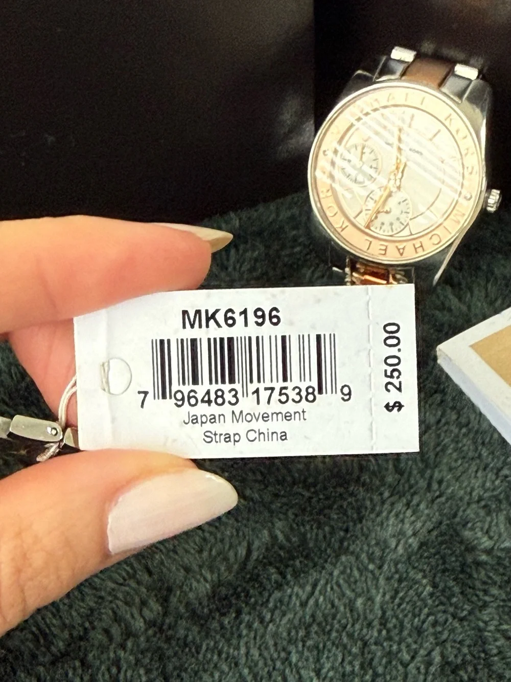 Michael Kors Two-Tone Women's Chronograph Watch - Rose Gold & Silver Tone